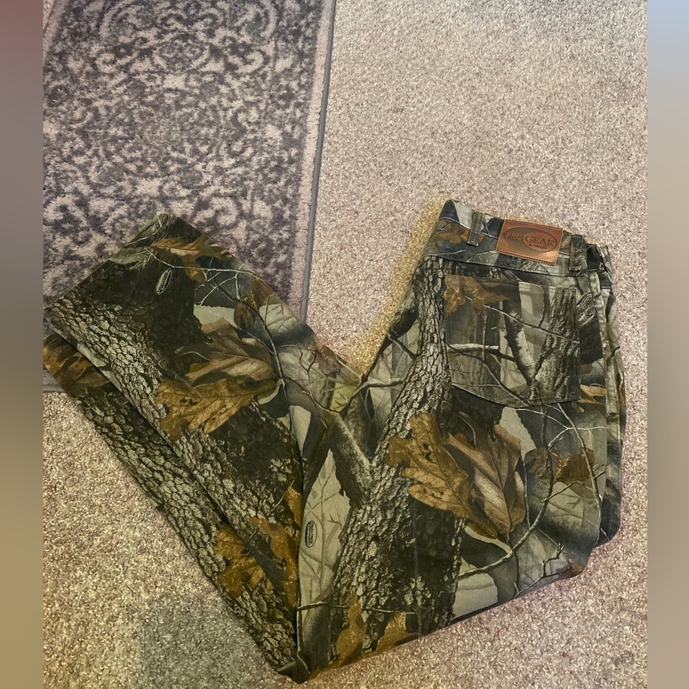 Camo chino pants